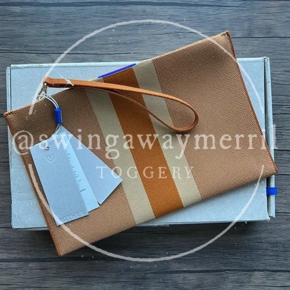 Rothy's Handbags - NEW Rothy’s Amber Stripe Wristlet!